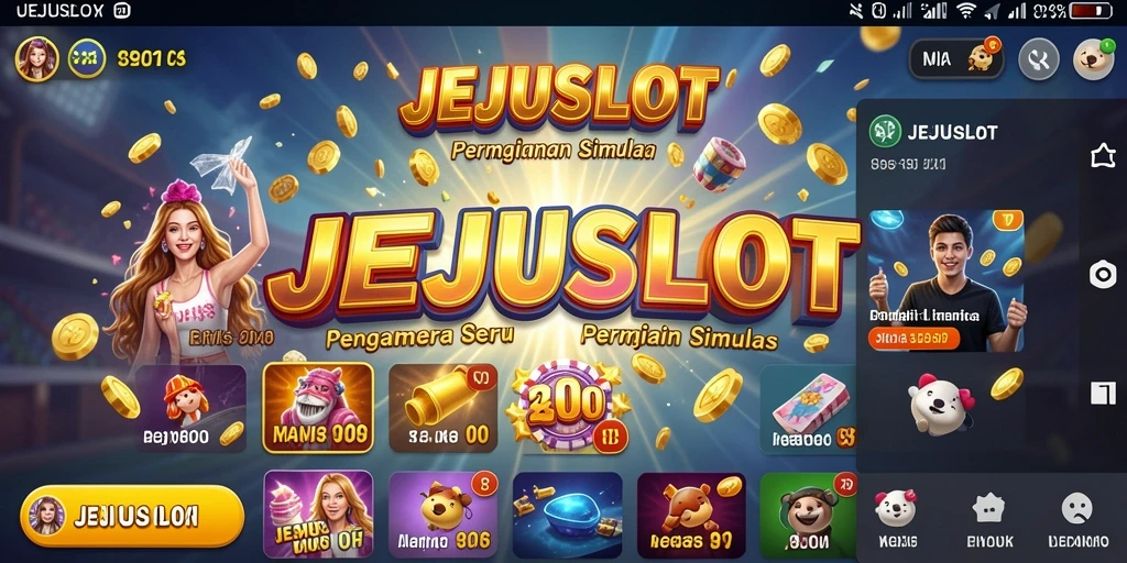 Tangkapan layar gameplay JEJUSLOT yang menampilkan pengalaman simulasi yang menarik.