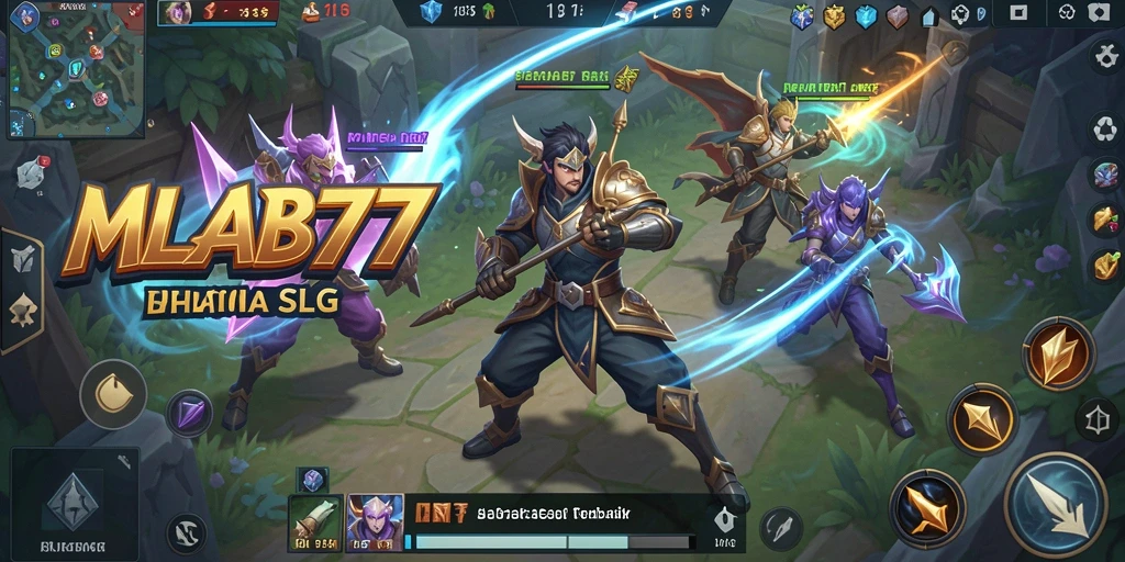 Tampilan gameplay menarik dari MLBB777 dengan elemen SLG.