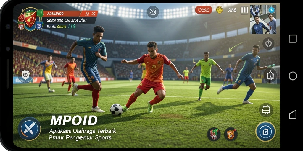 Screenshot MPOID menunjukkan gameplay yang seru dan interaktif dalam olahraga.