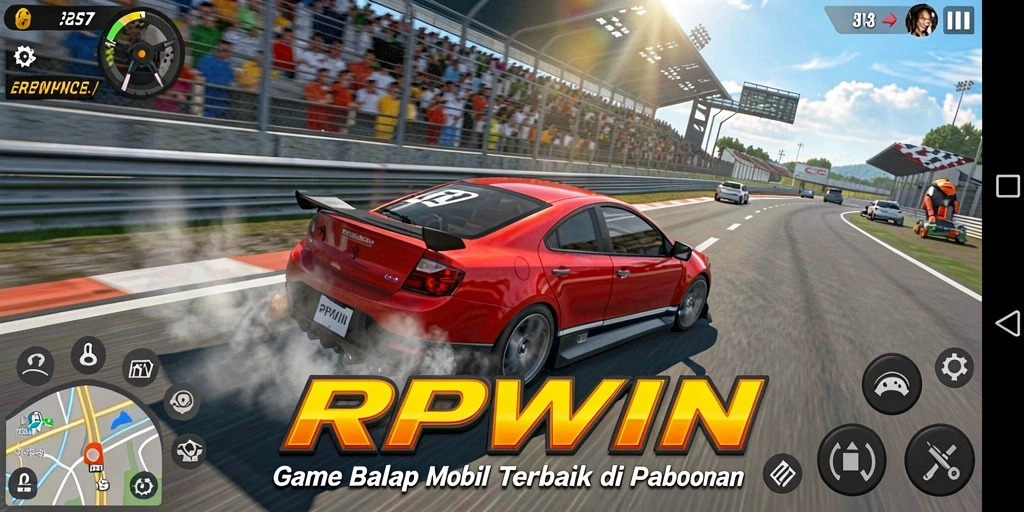 Tampilan gameplay RPWIN yang memukau dan mendebarkan.