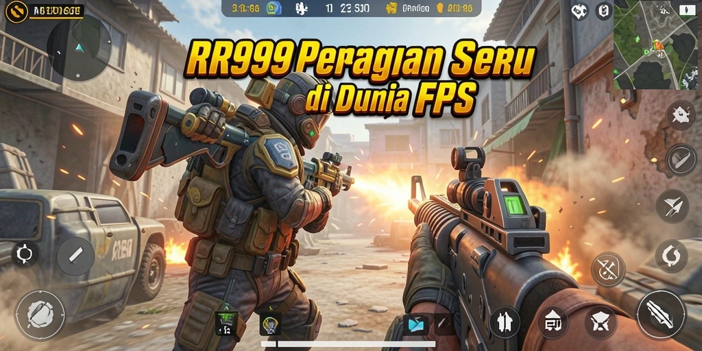 Tangkapan layar dari gameplay RR999 yang menegangkan dan penuh aksi.